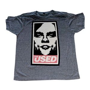 The USED: Official Postcore Emo Band Tee: In Love and Death: XL: Bert McCracken